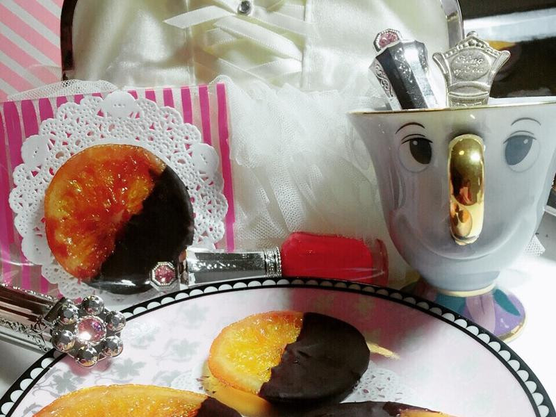 巧克力蜜糖橙片的做法