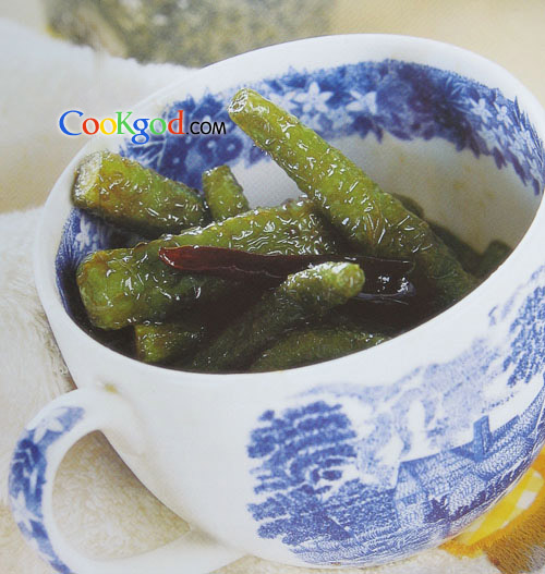 豉油卤杭椒的做法