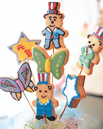 小熊饼干花束的做法