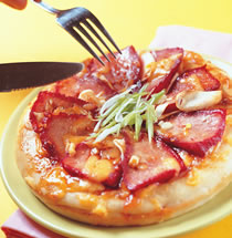 叉烧百匯披萨的做法