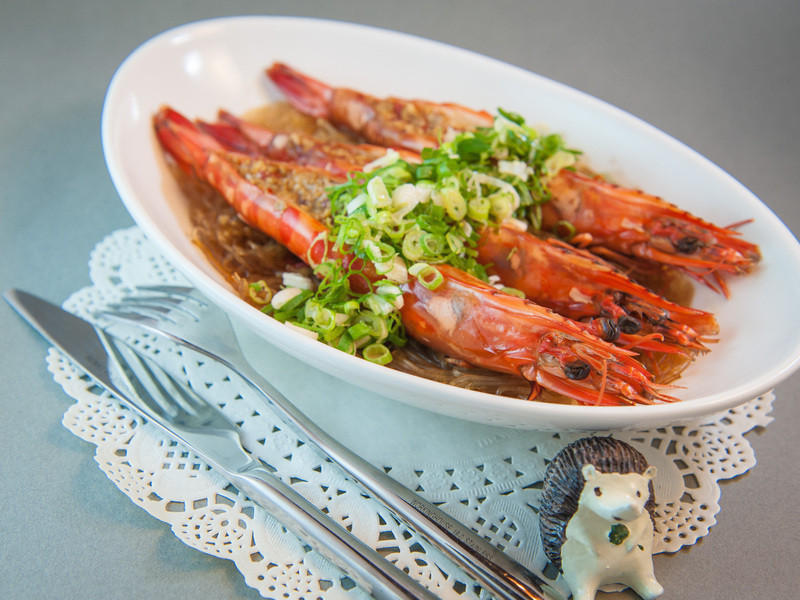 蒜蓉蒸大虾的做法