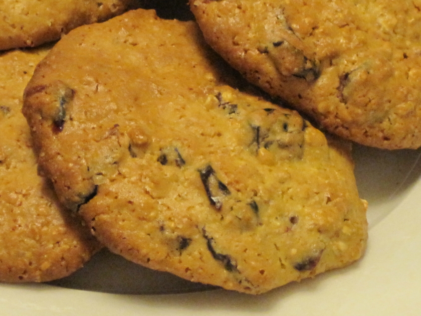 燕麥蔓越苺餅乾的做法