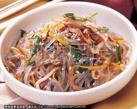 韩式拌粉条的做法