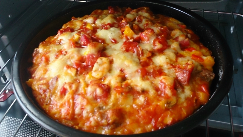 新奥尔良披萨8寸的做法