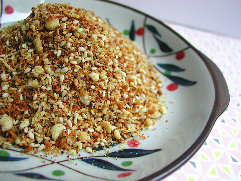 废弃豆渣华丽变身~素香松的做法