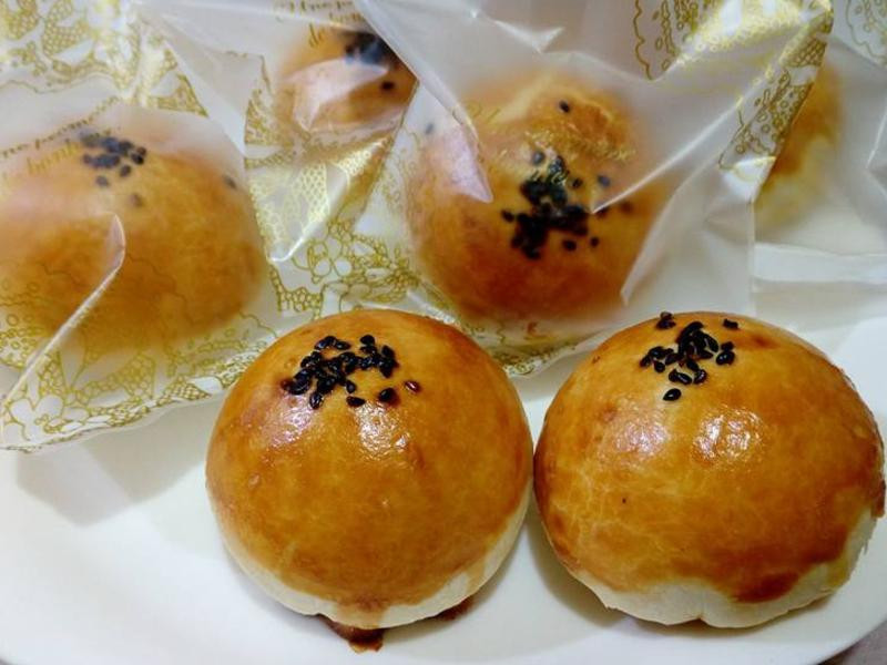 大个头蛋黄酥的做法