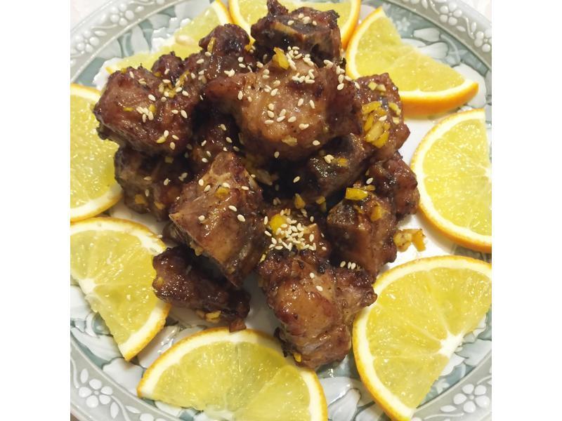 橙汁排骨 鲜食家好食材的做法