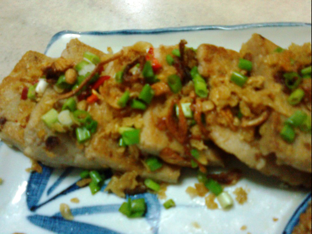 养生五香糙米芋头糕(原创)的做法