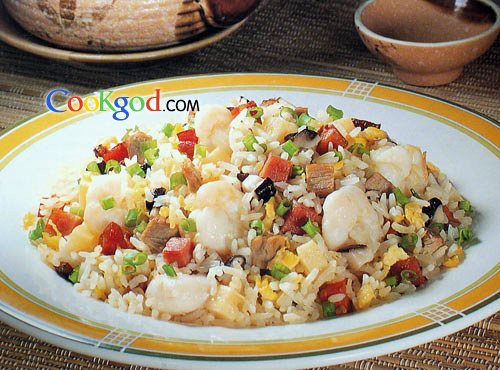 广州炒饭的做法