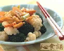 时蔬花枝卷的做法