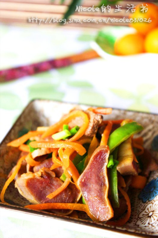 风味小炒的做法