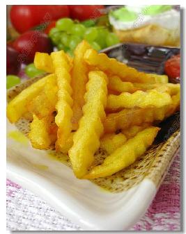 相对健康的炸薯条的做法