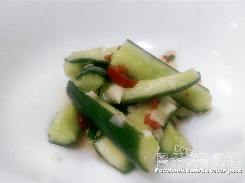 开胃菜?凉拌小黄瓜的做法