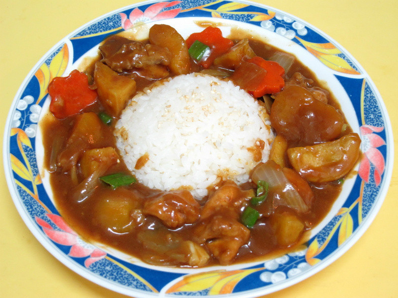 地瓜咖哩鸡的做法