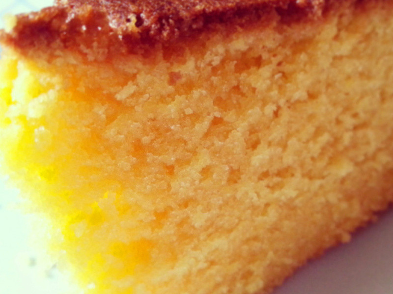 水蜜桃杏仁蛋糕的做法