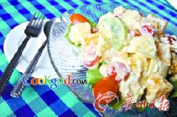 鲜果沙律的做法