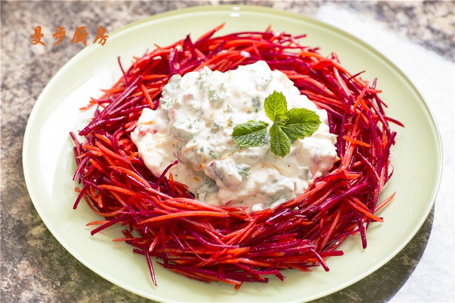 清清爽爽夏日色拉的做法