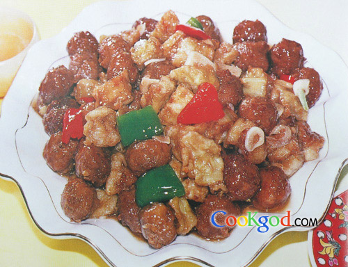 肉元茄子的做法