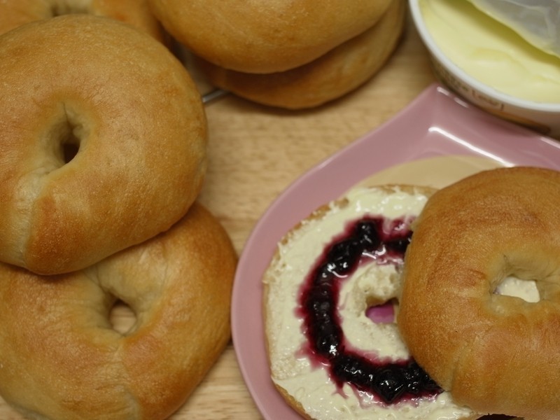 低热量早餐-原味贝果的做法