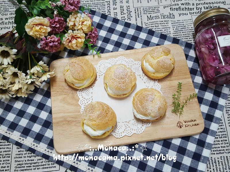 柠檬鲜奶油泡芙的做法