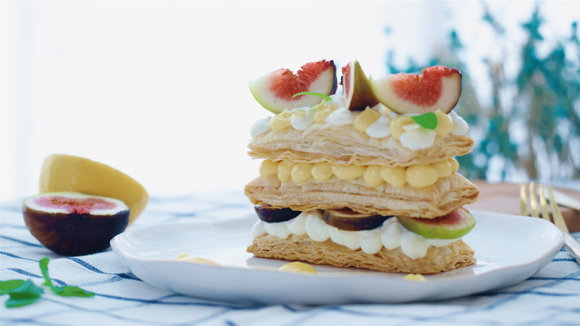 无花果拿破仑【初味日记】的做法