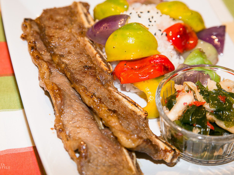 韩式酱烤牛小排的做法