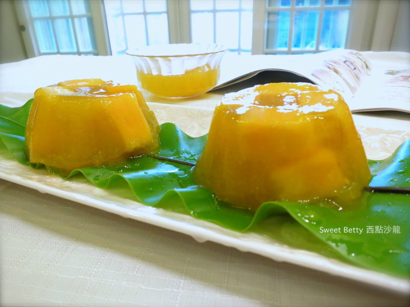 安心芒果果冻的做法