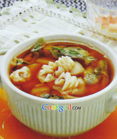 山药鱿鱼汤的做法