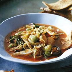 香菇蔬菜汤的做法