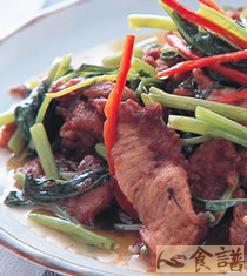 沙茶猪肉的做法