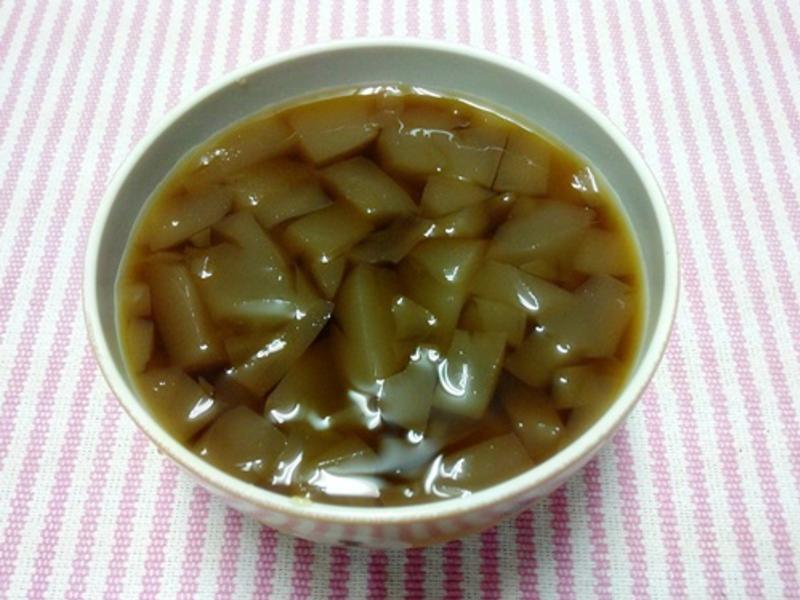 黑糖柠檬爱玉(RO水亦可做)的做法