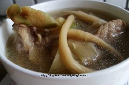 霸王花炖龙骨的做法