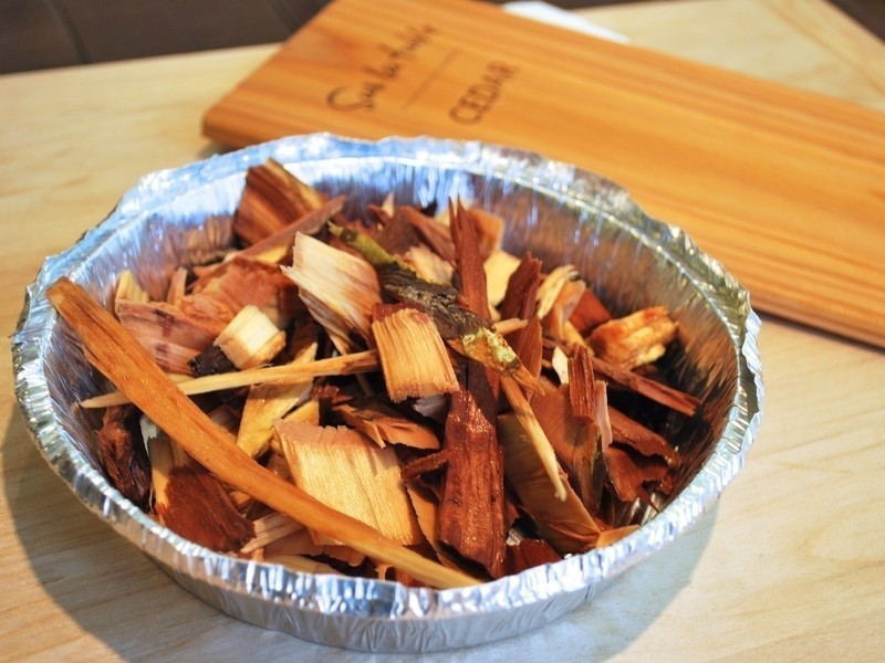 贝儿实验室。西洋杉烤鲑鱼的做法