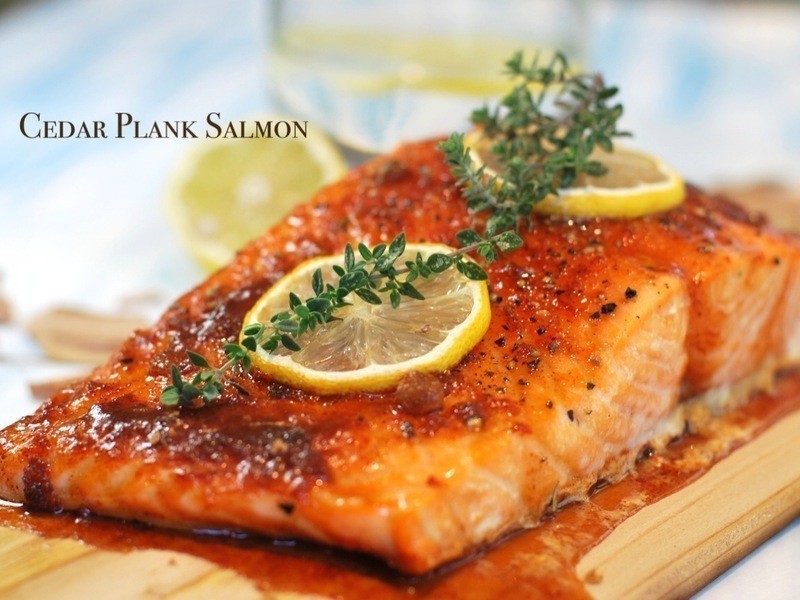 贝儿实验室。西洋杉烤鲑鱼的做法