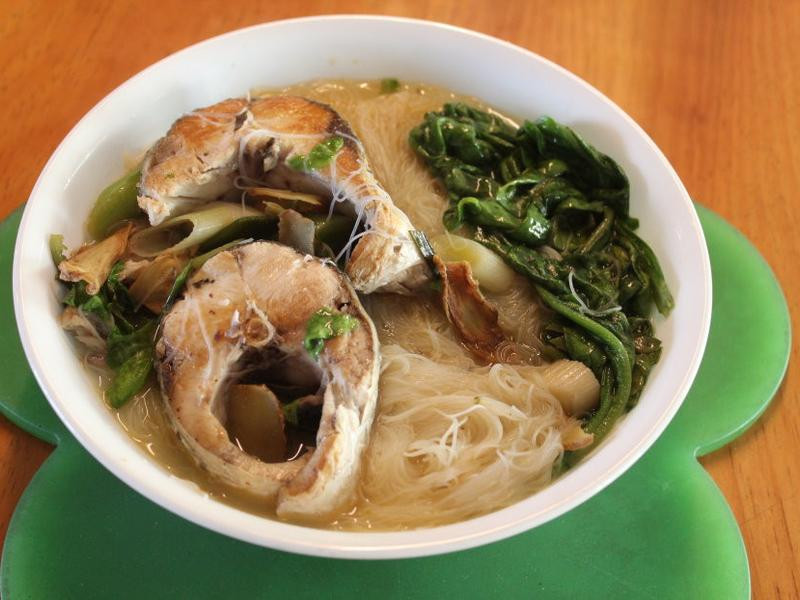 乌鱼米粉的做法