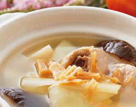 冬荷煲老鸭汤的做法