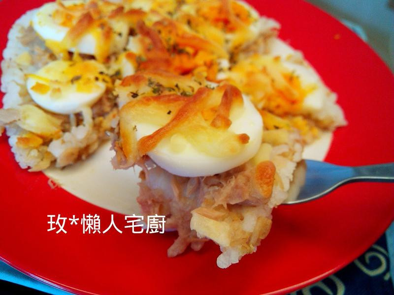 剩饭烤米披萨的做法