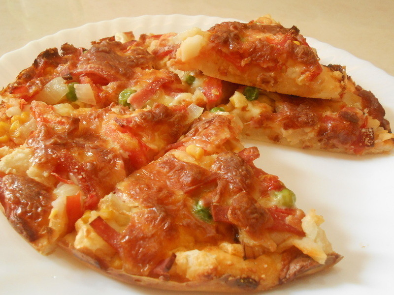 手工小披萨的做法