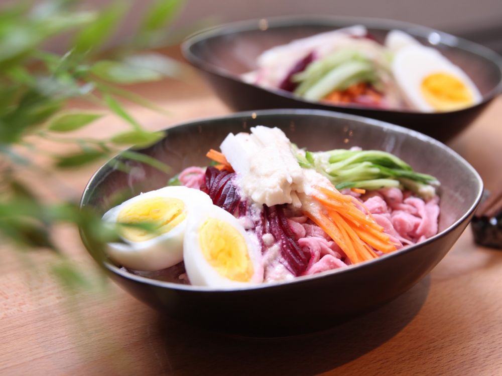 红菜头手作面的做法