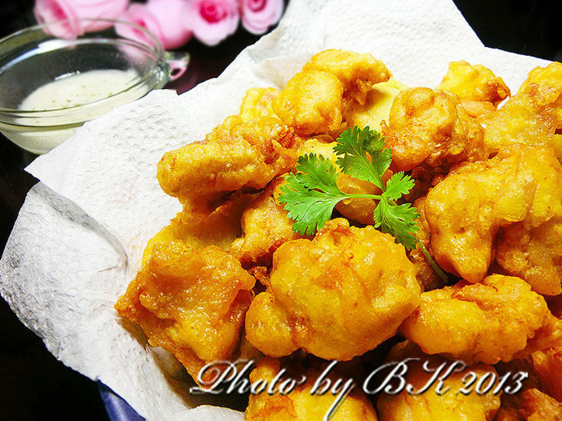 奶油鸡米花佐可尔必思沙拉【可尔必思】的做法