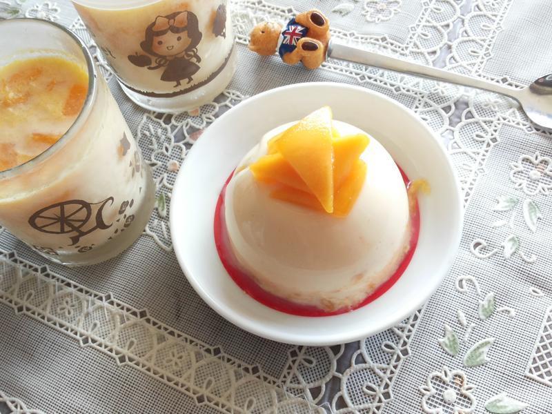 棉花糖芒果嫩布丁-不烤不蒸简单快速的做法