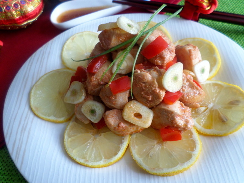 吉祥蒜香茄味鸡丁的做法