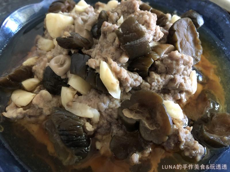 脆瓜蒸肉的做法