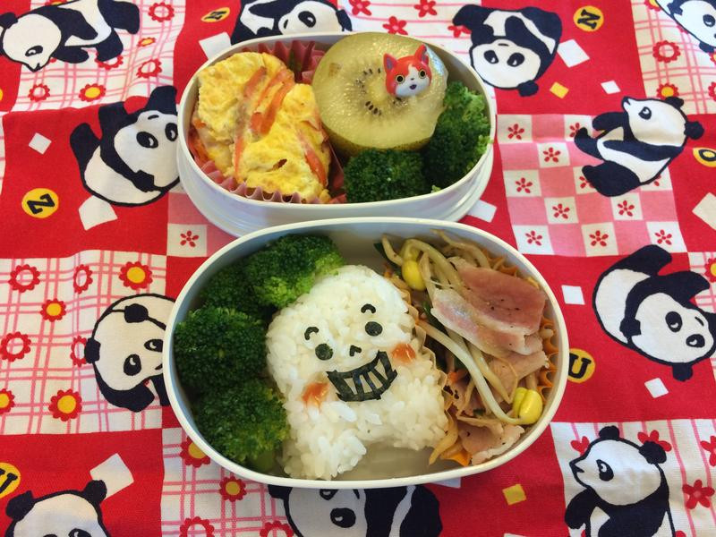 牙齿精灵卡通便当的做法