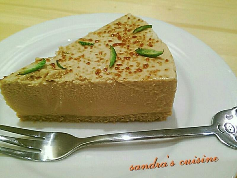 蜜糖香柠起司蛋糕(免烤)的做法