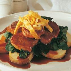 水田芥姜味猪肉的做法