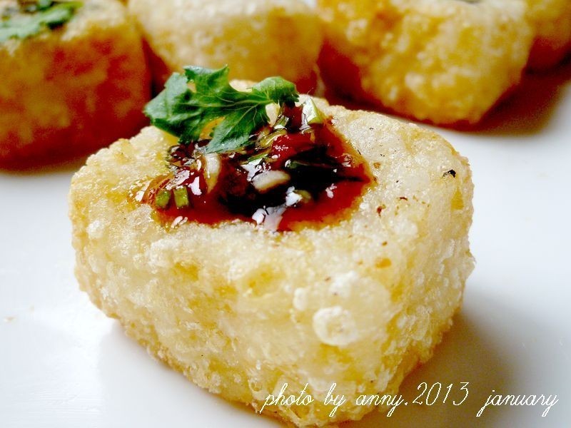 宜兰糕渣一口饭团的做法