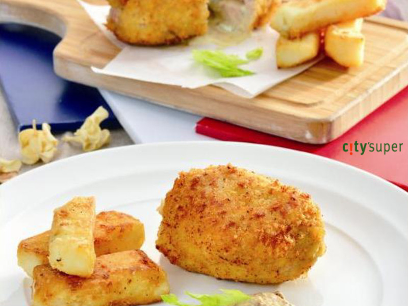 【法国美食】法国蓝带猪排的做法