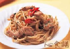 辣味鸡柳义大利面的做法