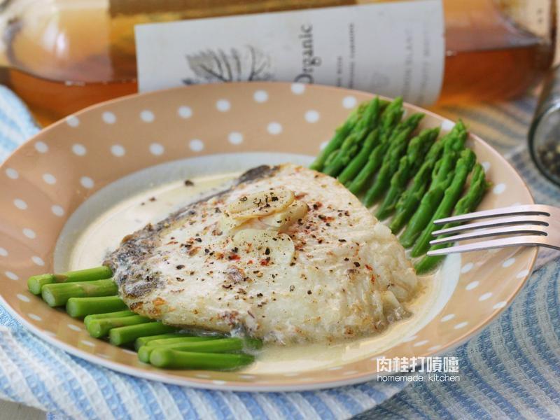 法式奶油芦笋鳕鱼排【宅鲜配】的做法